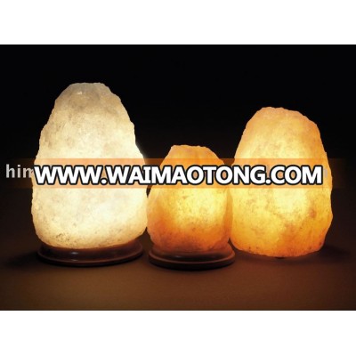 ROCK SALT CRYSTAL LAMPS