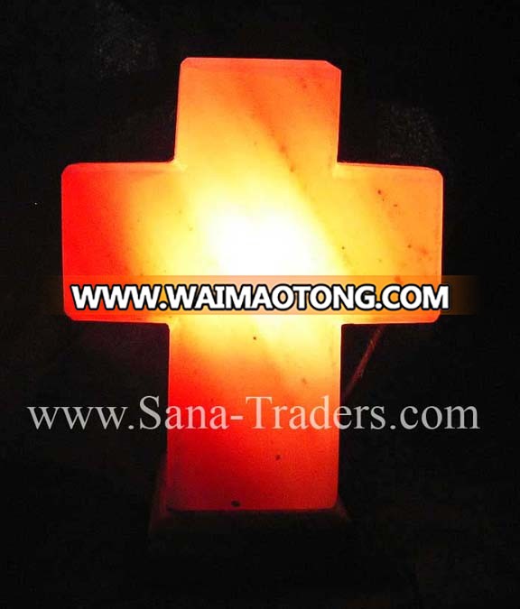 Cross Lamp , Plus Salt Lamp , salt lamps for rooms , fancy design salt lamps , Himalayan rock salt lamps , salt craft lamps